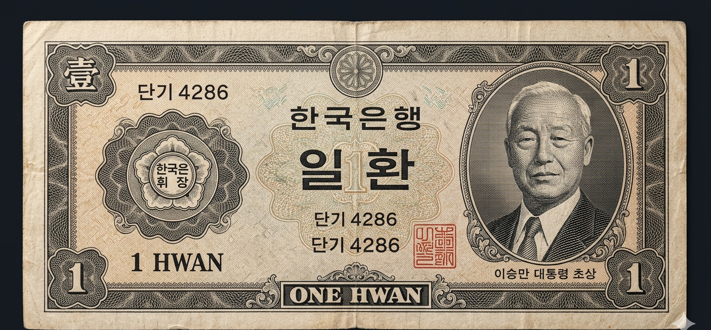 1환 지폐 (1953 1차 화폐개혁)